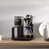 Produktbild av EPOS® filterkaffemaskin med kvarn, svart-guld - 2