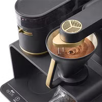 Produktbild von EPOS® Filterkaffeemaschine mit Mahlwerk, Schwarz-Gold - 6