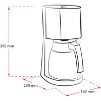 Produktbillede af Enjoy® Top Therm filterkaffemaskine - 2