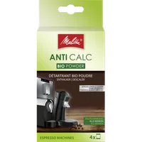 Image du produit : Poudre bio anticalcaire pour machines à café entièrement automatiques, 4 x 40 g - 1