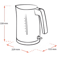 Produktbillede af Look® Aqua Kettle, Sort - 5