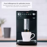 Produktbild von Purista® Kaffeevollautomat, Schwarz - 13