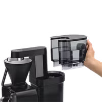 Produktbild von epour® Filterkaffeemaschine, Schwarz-Chrom - 2
