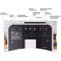 Produktbild von Barista T Smart® Kaffeevollautomat, Silber - 14
