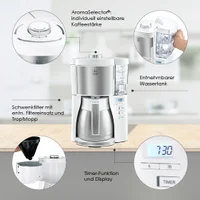 Produktbild von LOOK® Therm Timer Filterkaffeemaschine, Weiss - 23