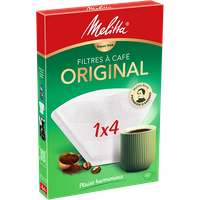 Image du produit Melitta® Original, 1x4®, 40 pièces, sacs filtrants blancs® - 2