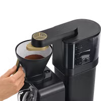 Produktbild av epour® filterkaffemaskin, svart-guld - 3
