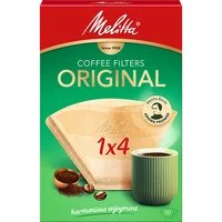 Image du produit Melitta® Original, 1x4®, 80 pièces, sachets filtrants brun naturel® - 2