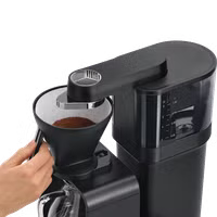 Produktbild von epour® Filterkaffeemaschine, Schwarz-Chrom - 7