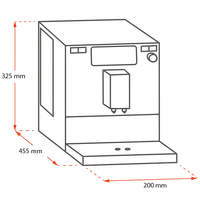 Product image of Caffeo® Solo® & Perfect Milk bean to cup machine, black (2nd choice) - 4