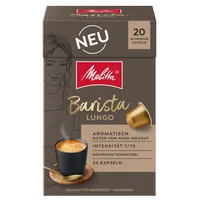 Verpackung von Melitta® Barista Lungo Kaffeekapseln, Intensität 7/10, 20 Kapseln