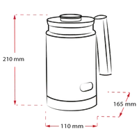 Produktbild von Cremio® Milchaufschäumer, Weiss - 2