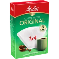 Product image of Melitta® Original, 1x4®, 80 pieces, white filter bags®, - 1