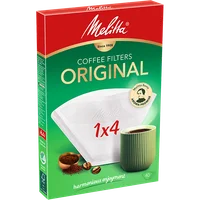 Imagen del producto Melitta® Original, 1x4®, 40 piezas, bolsas de filtro blancas® - 1