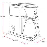 Produktbild von Melitta One® Filterkaffeemaschine, Schwarz - 7
