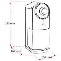 Produktbild von Molino® Kaffeemühle, Schwarz-Rot - 4