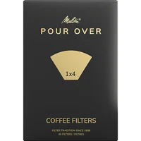 Image du produit : Sacs filtrants Melitta® Pour Over 1x4®, blancs, 40 pièces. Sacs filtrants®, - 3