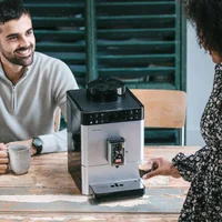 Image du produit de la machine à café entièrement automatique Passione® OT, argent - 4