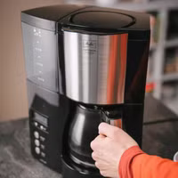 Produktbild von Optima Timer Filterkaffeemaschine, Schwarz - 4