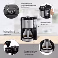 Produktbild von LOOK® Perfection Filterkaffeemaschine, Schwarz - 17