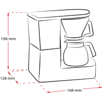 Productafbeelding van Aromaboy® filterkoffiezetapparaat, wit - 4