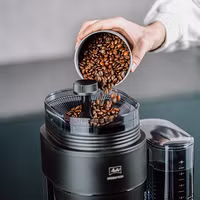 Productafbeelding van AromaFresh filterkoffiezetapparaat met molen, zwart - 5