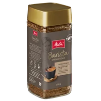 Seitenansicht der Verpackung von Melitta® Barista Crema Gold Instant Kaffee