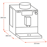 Product image of Caffeo® Passione® OT bean to cup machine, silver (2nd choice) - 4