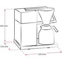 Produktbild von AromaSignature® Therm DeLuxe Filterkaffeemaschine - 8