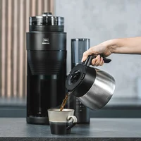 Productafbeelding van AromaFresh Therm Pro filterkoffiezetapparaat met molen, zwart - 7