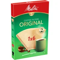 Productafbeelding van Melitta® Original, 1x6®, bruin, 40 stuks. Filterzakken® - 2