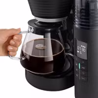 Produktbild von AromaFresh X Filterkaffeemaschine mit Mahlwerk, Schwarz-Silber - 5