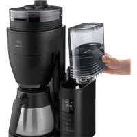 Productafbeelding van AromaFresh Therm Pro filterkoffiezetapparaat met molen, zwart - 3