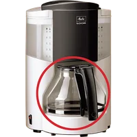 Produktbild von Glaskanne, Look II: Typ M 640, schwarz  - 2