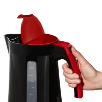 Produktbild von Enjoy Aqua Wasserkocher, Schwarz-Rot - 3