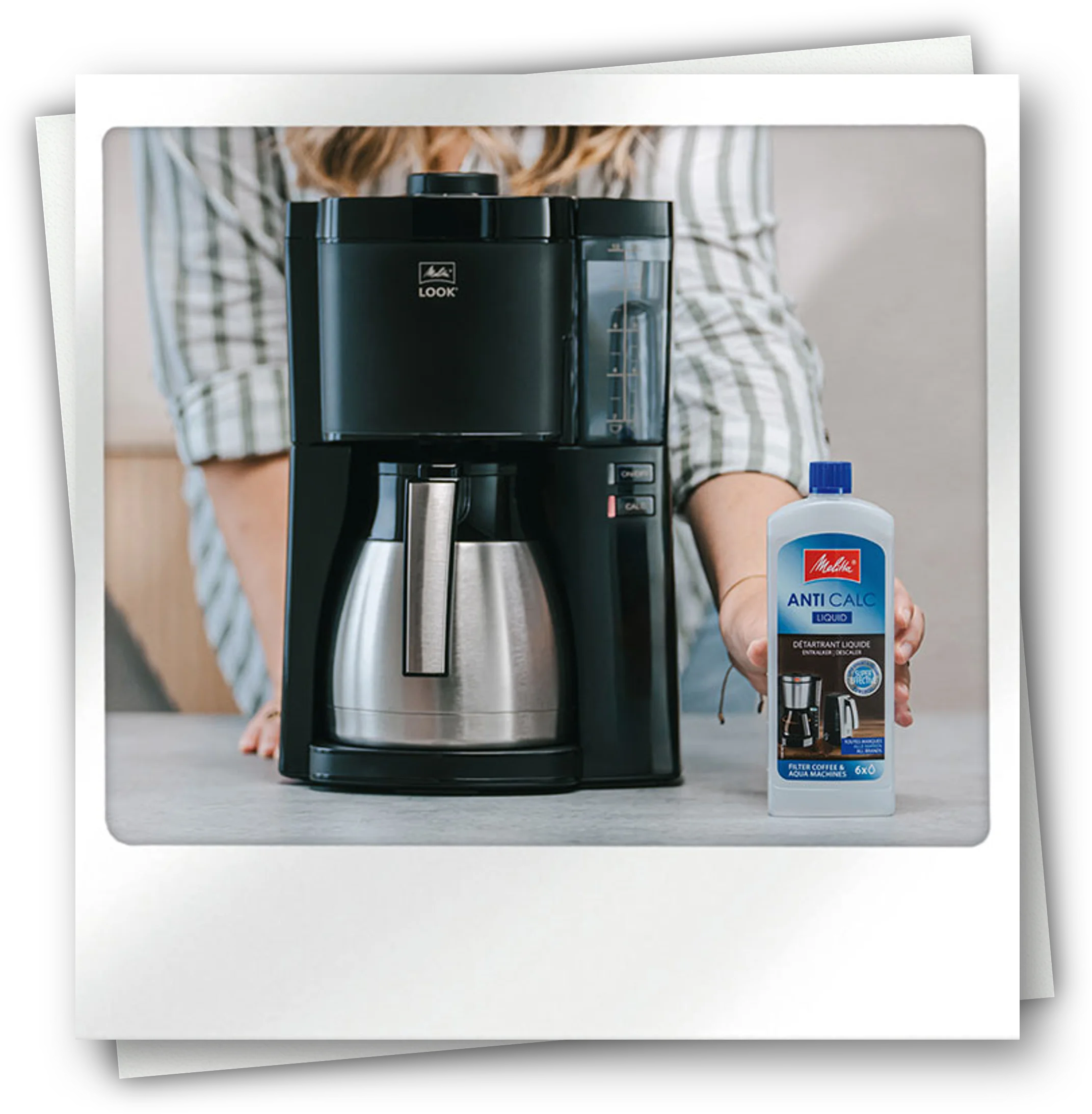 Polaroid of Melitta Look Therm with descaler