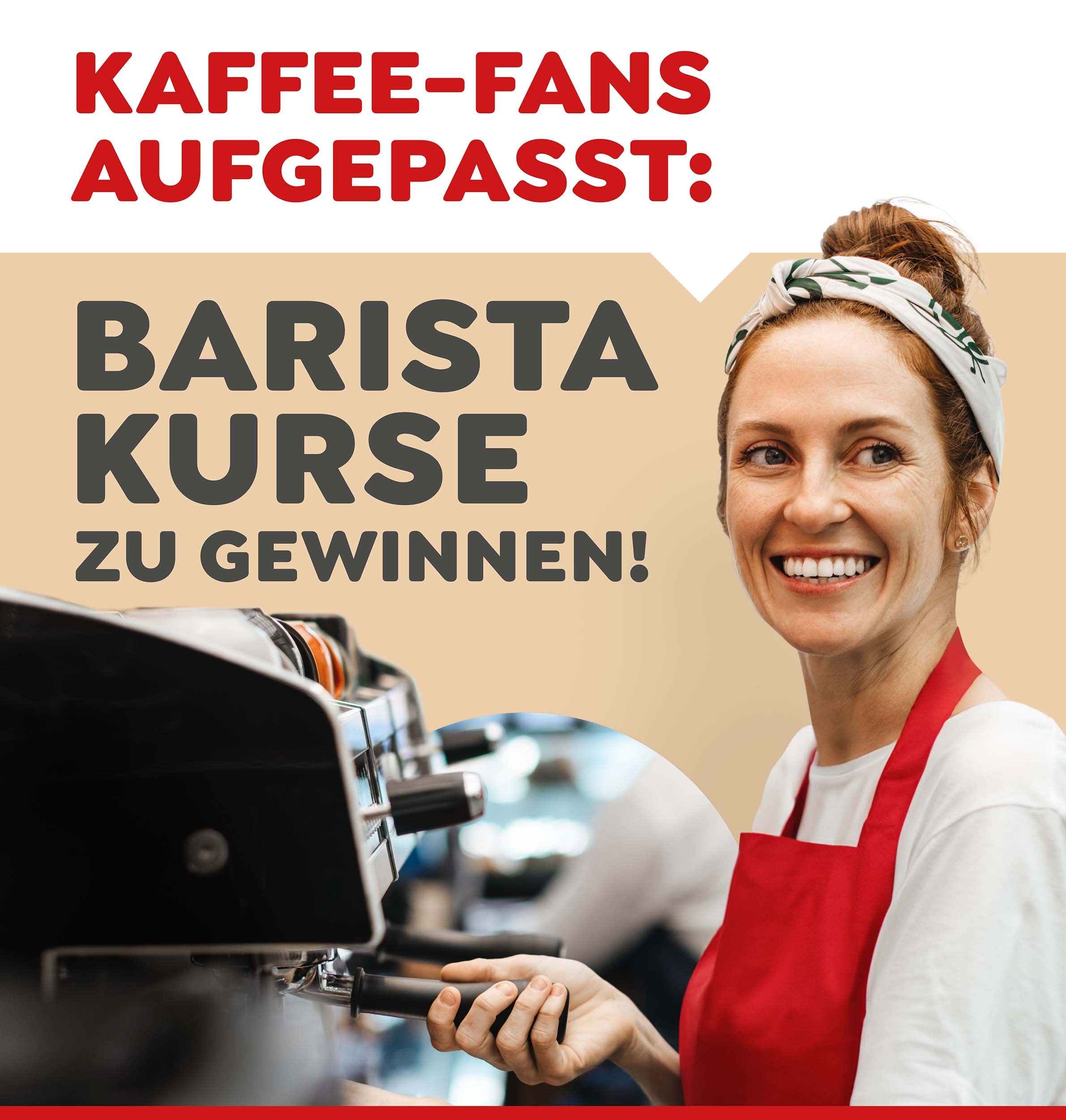 Barista Kurse zu gewinnen