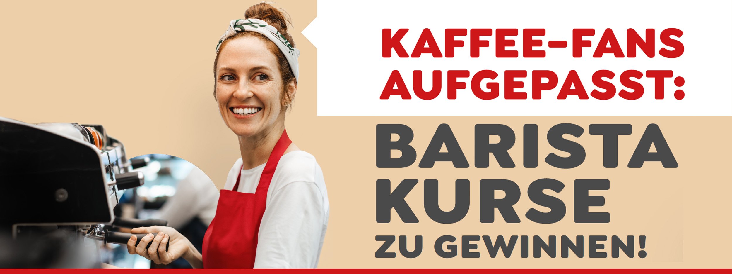 Barista Kurse zu gewinnen