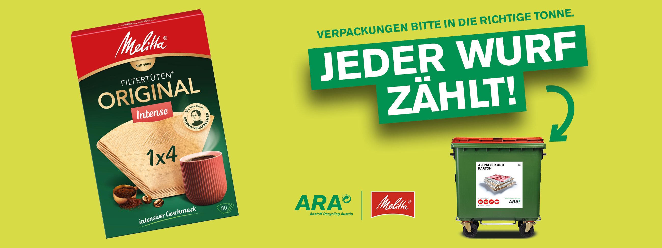 ARA (Altstoff Recycling Austria) - Jeder Wurf zählt