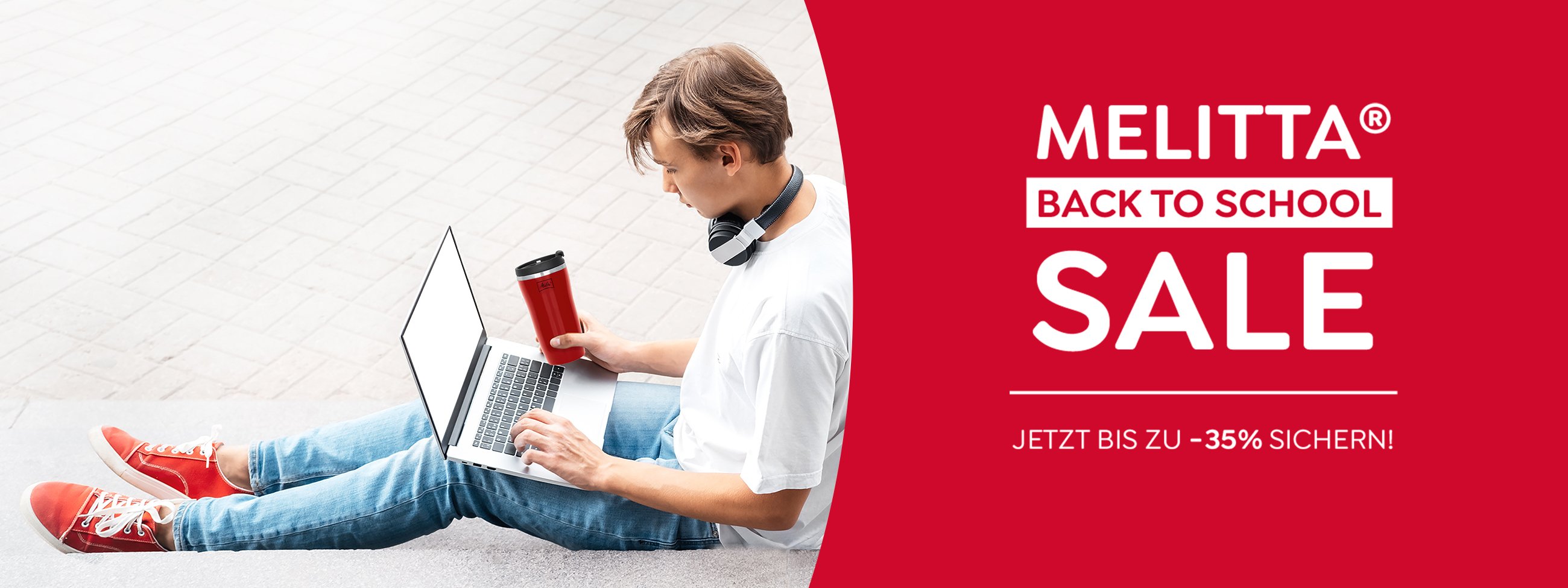 Melitta Back to School Sale - Jetzt bis zu -35% sichern.