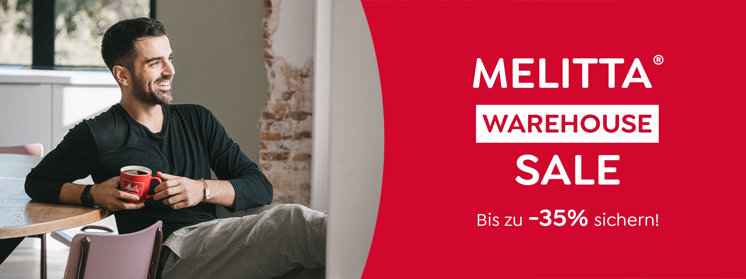 Melitta Warehouse Sale Aktion - bis zu -35% Rabatt sichern