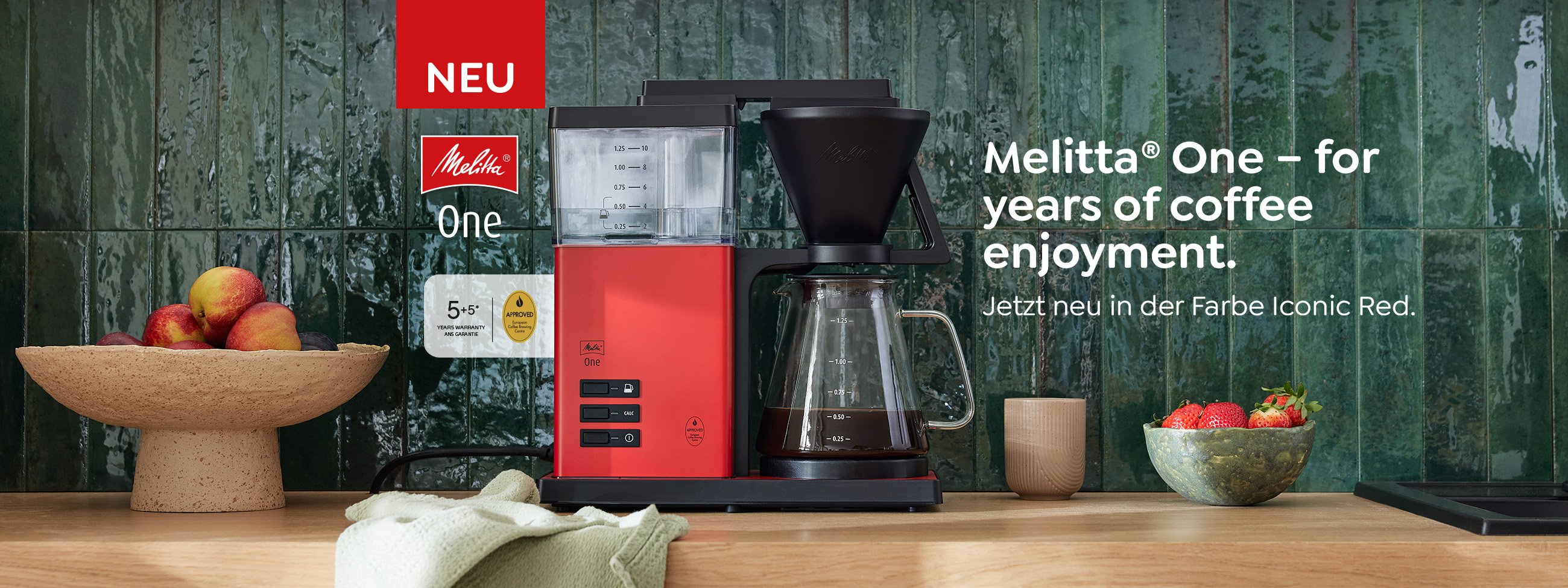 Melitta One Iconic Red