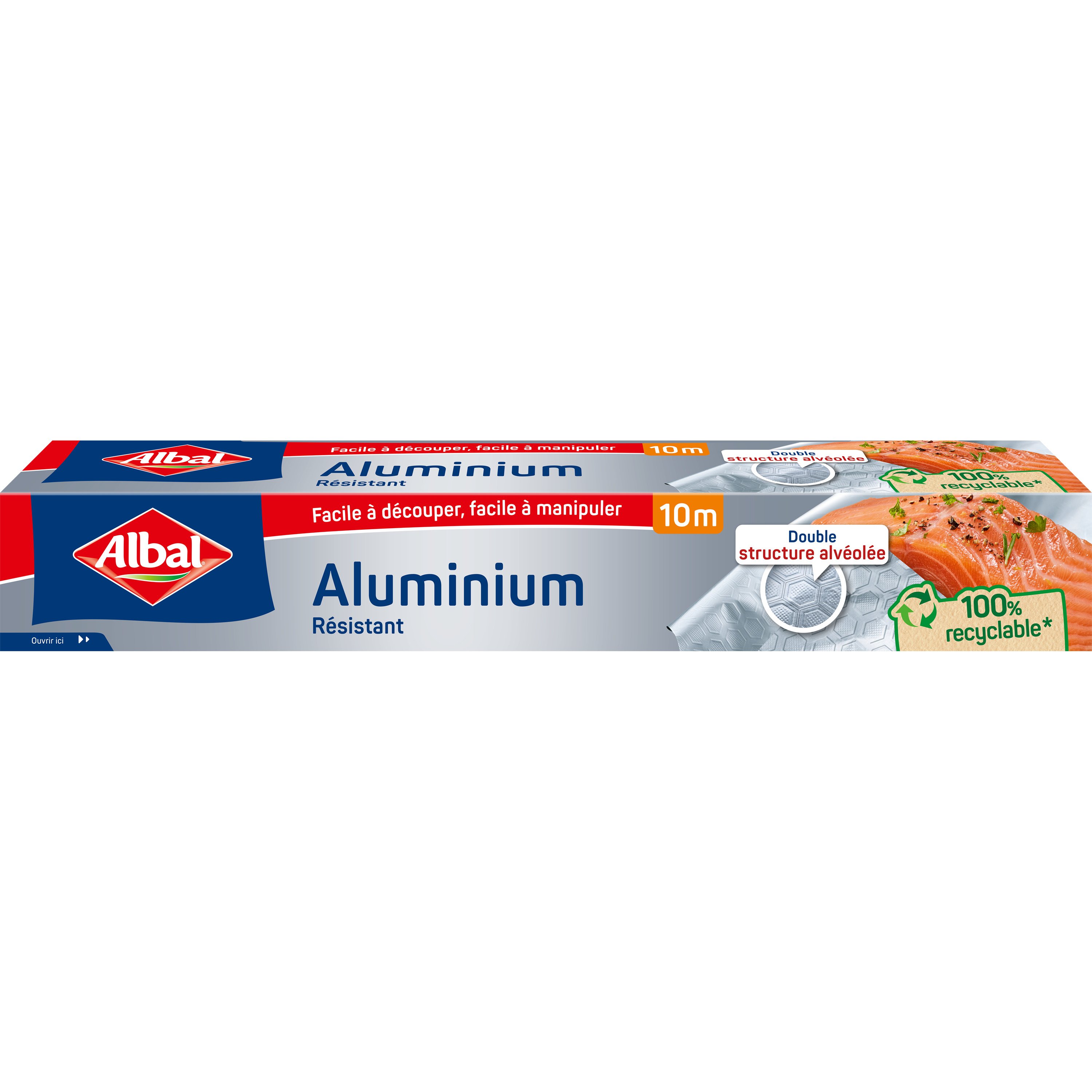 Papier Aluminium résistant 10m ALBAL | 6780120_FR