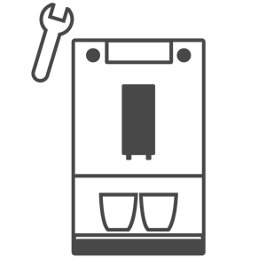 Icon Kaffeevollautomaten, Reparatur