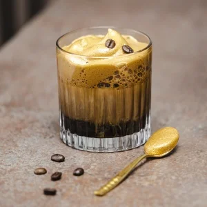 a delicious Melitta White Russian coffee cocktail