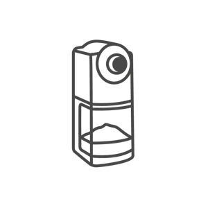 Icon Melitta Molino coffee grinder