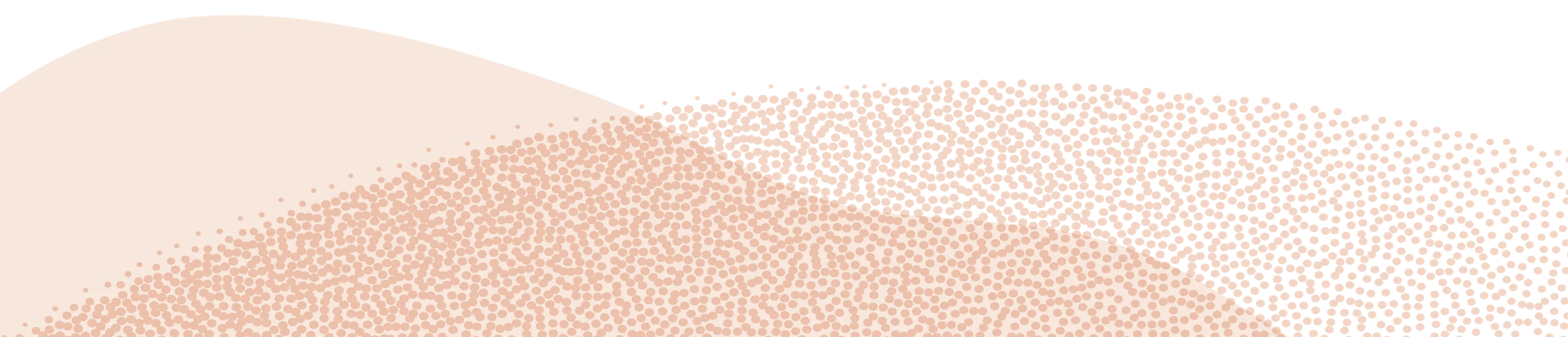 Illustration von Bergen in Aprikose und Aprikose-gepunktet