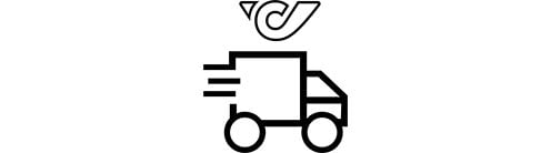 Icon für Lieferung durch unseren Versanddienstleister der österreichischen Post