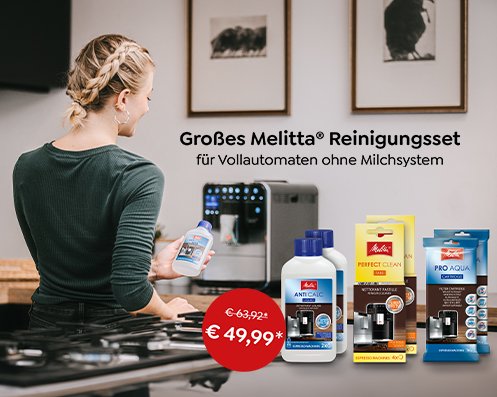 Melitta Reinigungsset ohne Milchsystem für nur 49.99€