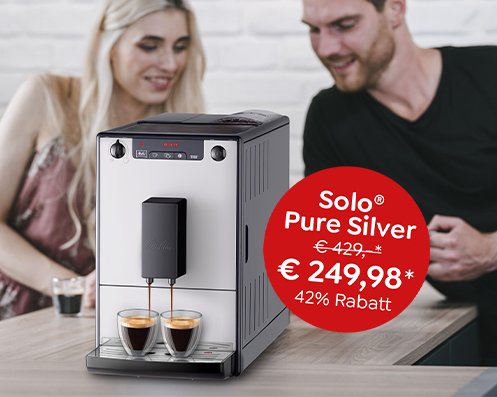 Melitta Solo Pure Silver um nur 249,98€ statt 429€